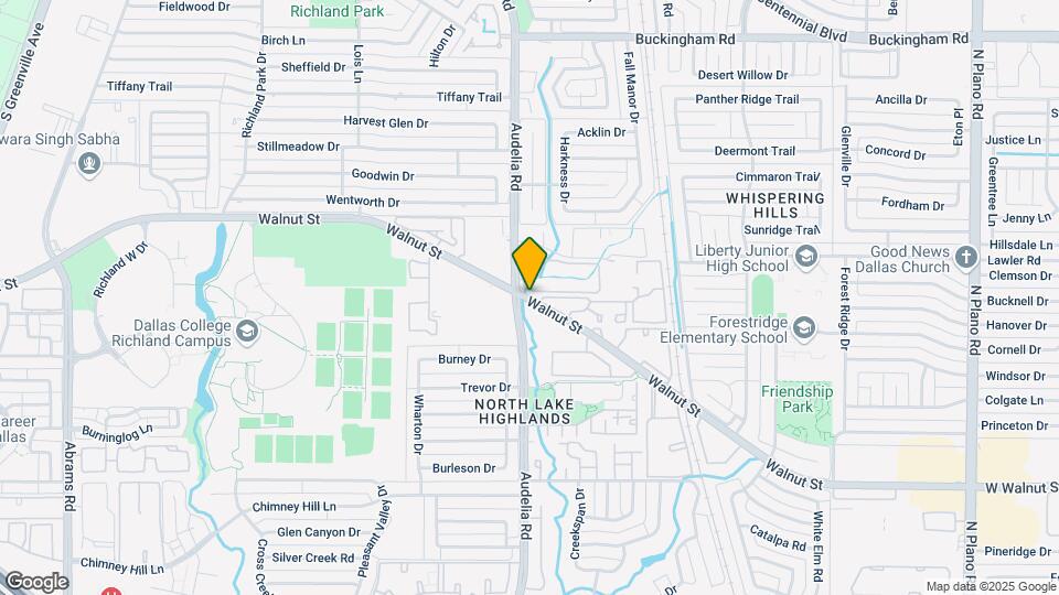 9823 Walnut St Map and Location Details