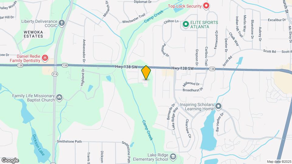 7688 Creekside Ln Mapa y Detalles de la Ubicación