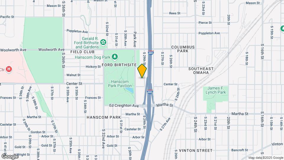 1738 S 29th St Map and Location Details