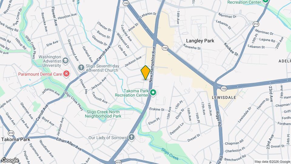 7407 Wildwood Dr Map and Location Details