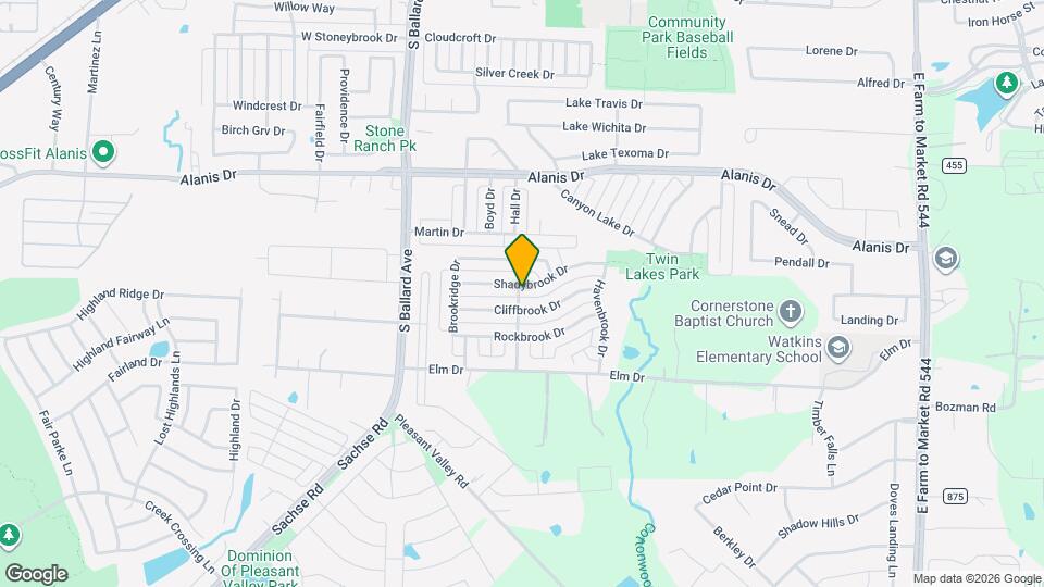 200 Shadybrook Dr Map and Location Details