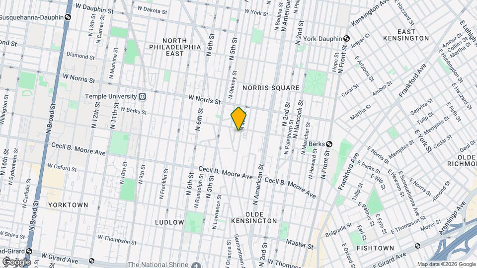 1856 N 4th St, Unit 2 Mapa y Detalles de la Ubicación