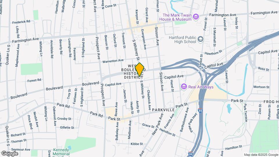 Whitney Manor Apartments Mapa y Detalles de la Ubicación