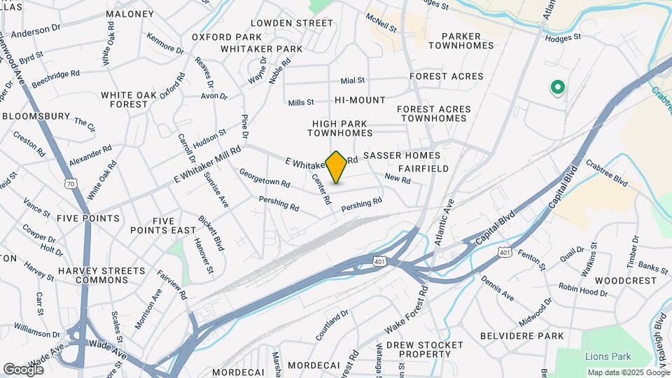 307 Georgetown Road Mapa y Detalles de la Ubicación