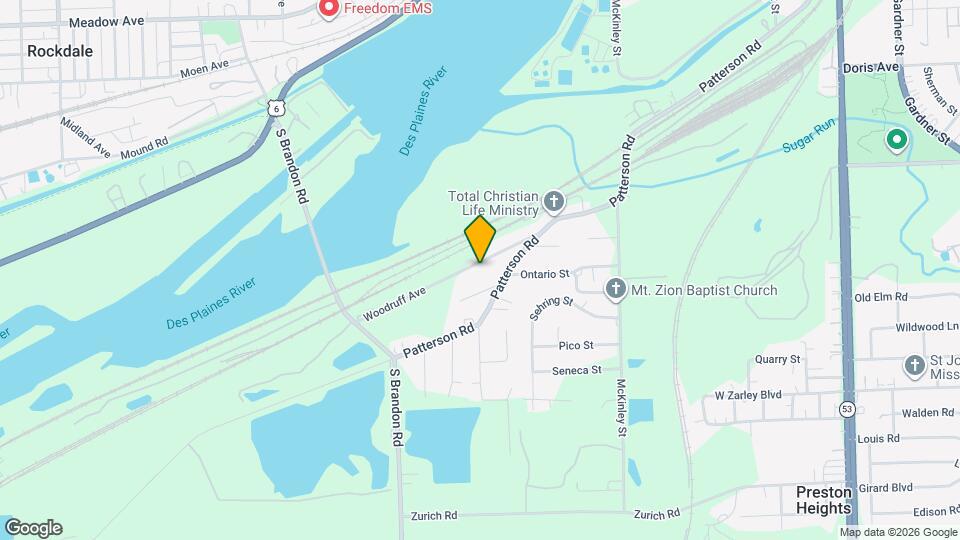 608 Woodruff Ave Map and Location Details