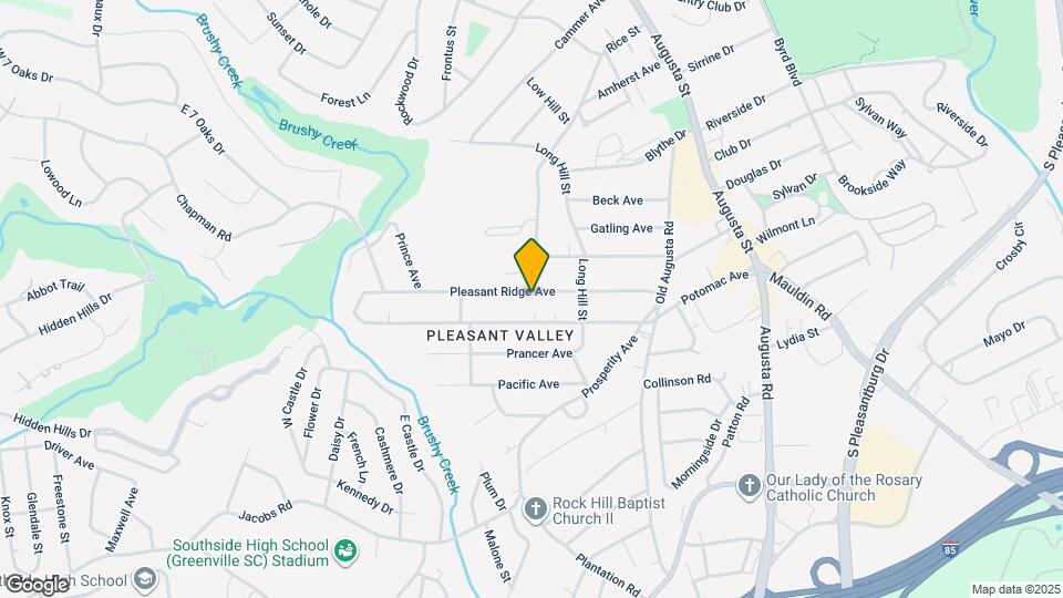 123 Pleasant Ridge Ave Mapa y Detalles de la Ubicación