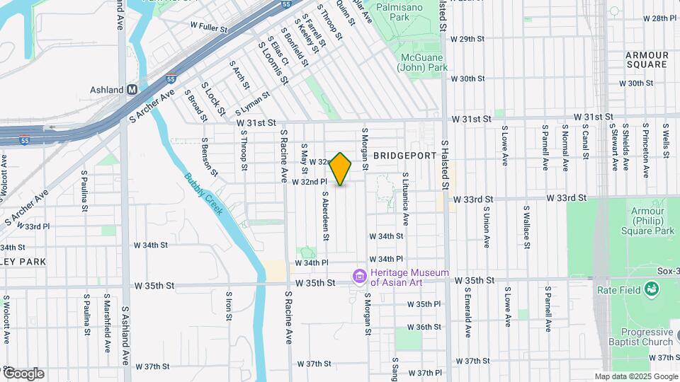 3238 S Carpenter St Map and Location Details