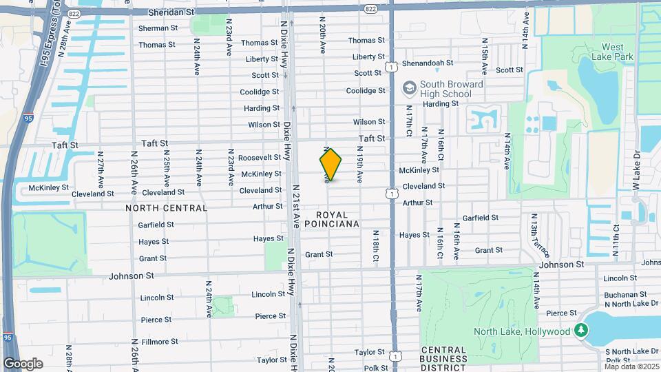 1947-1949 Cleveland St Mapa y Detalles de la Ubicación
