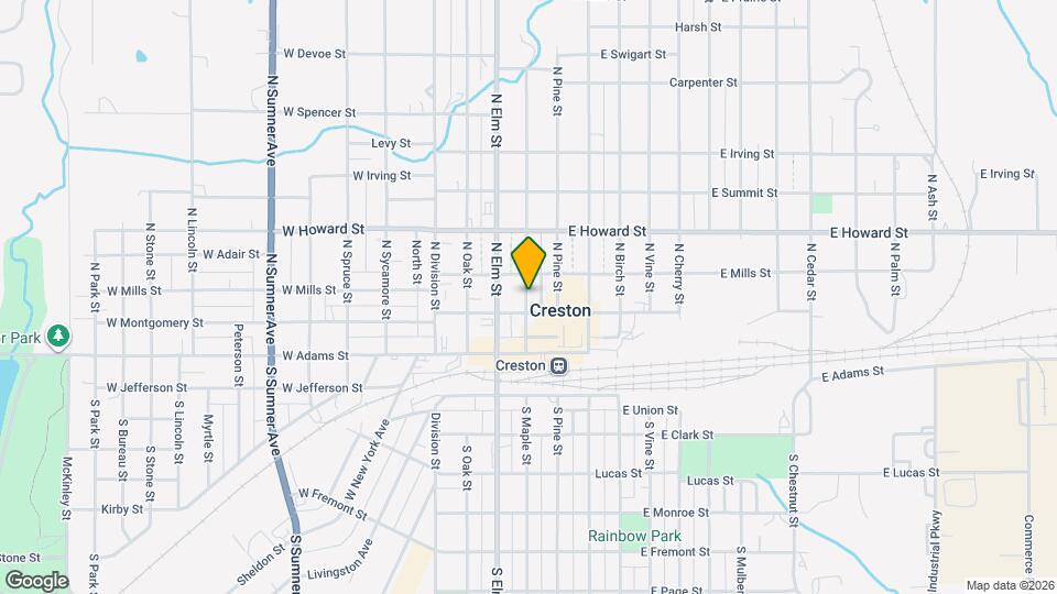 211 N Maple St Map and Location Details
