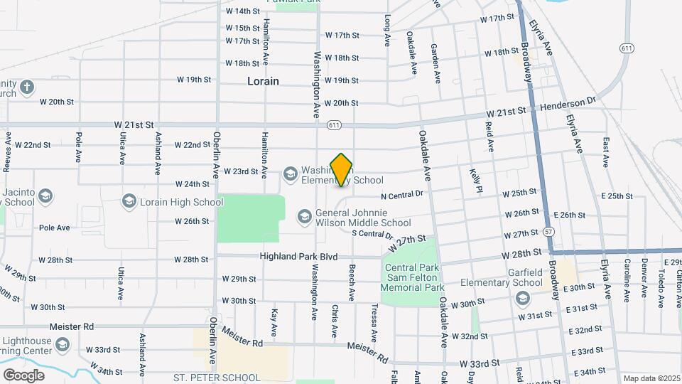 906 N Central Dr Map and Location Details