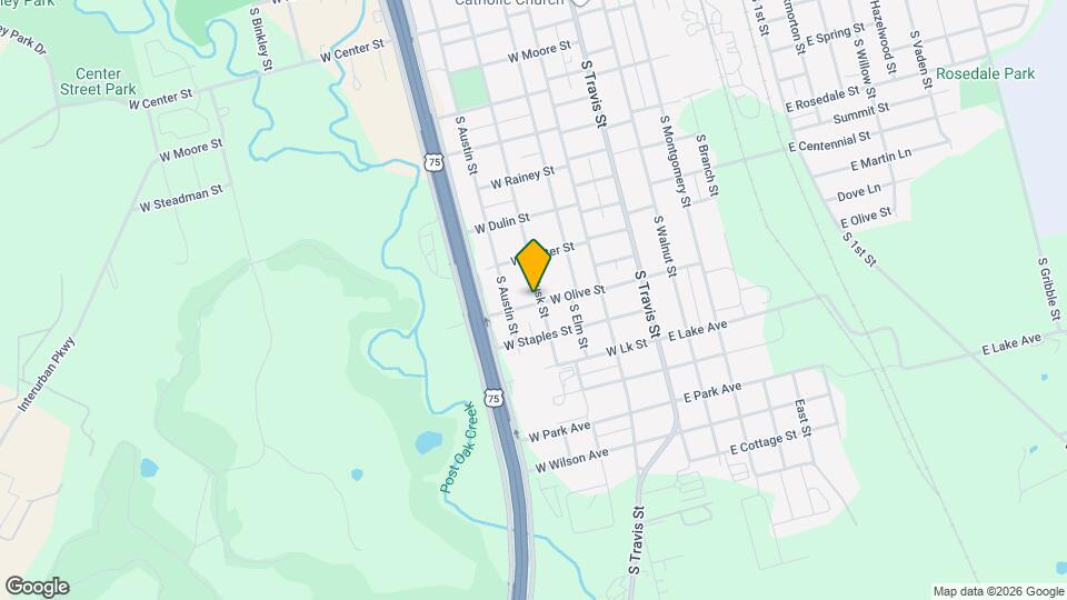 1434 S Rusk St Map and Location Details