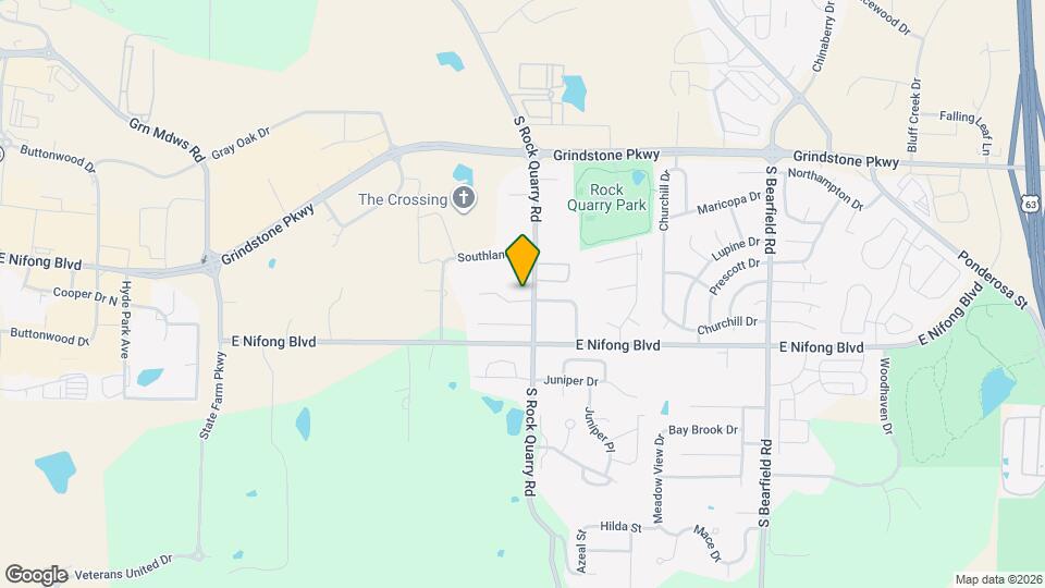 1713 Steamboat Ln Map and Location Details