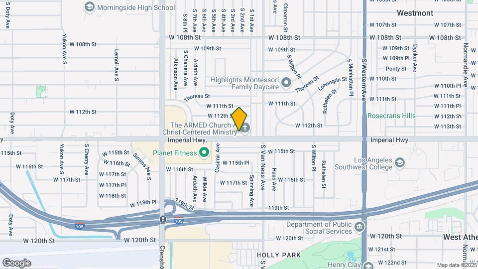 2333 W Imperial Hwy Map and Location Details