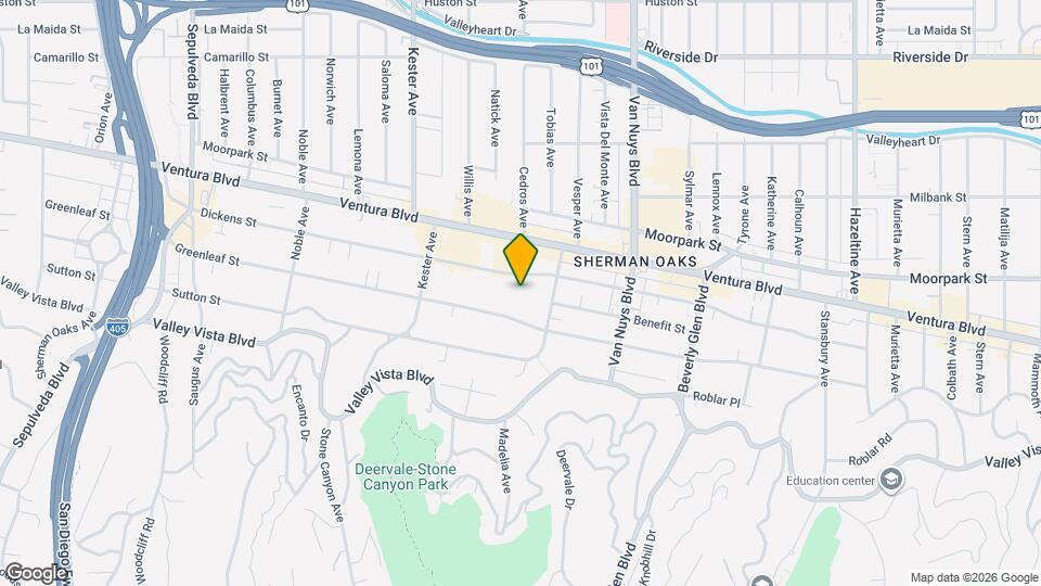 14630 Dickens St, Unit 108 Mapa y Detalles de la Ubicación