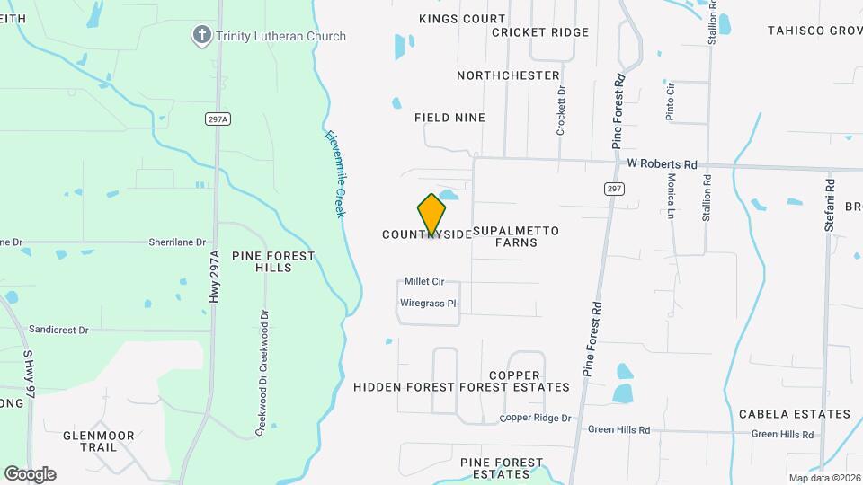 323 Twisted Oak Dr Map and Location Details