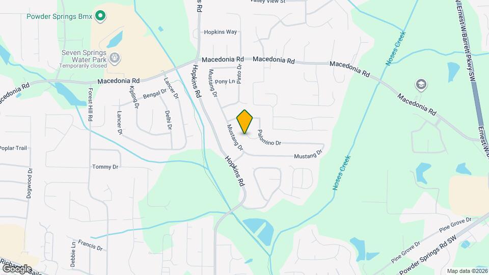 3455 Stallion Ct Mapa y Detalles de la Ubicación