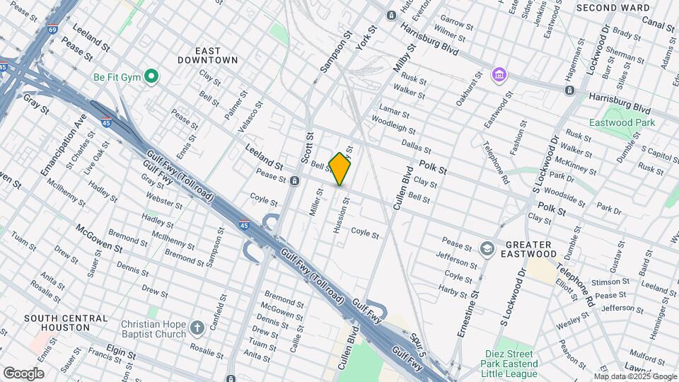 3804 Leeland St Map and Location Details