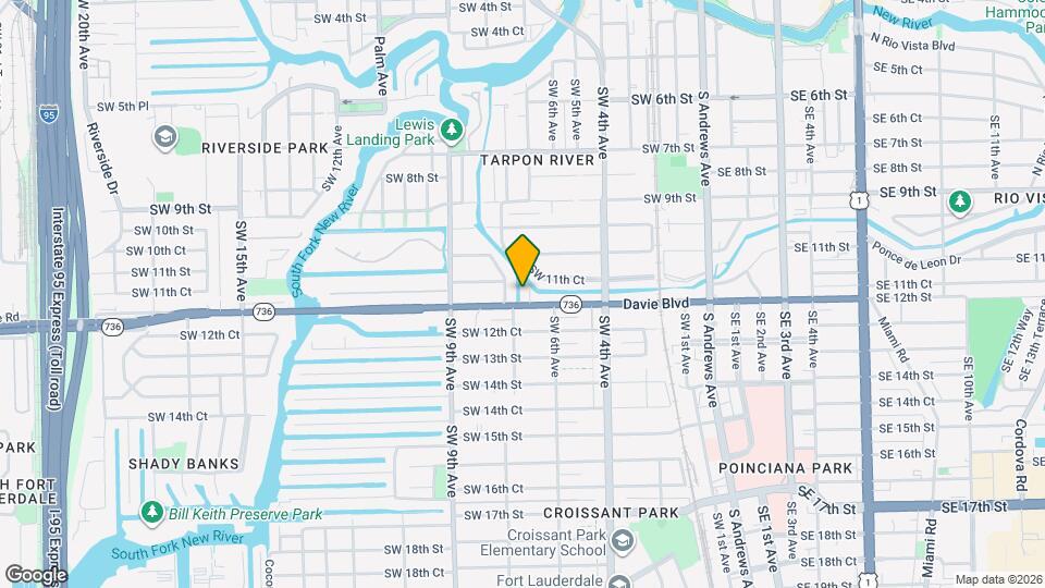 1137 SW 8th Ave Map and Location Details