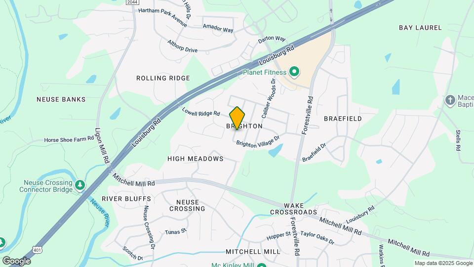 8020 Bright Oak Trail Mapa y Detalles de la Ubicación