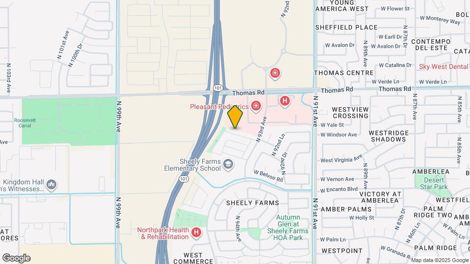 9446 W Virginia Ave Map and Location Details