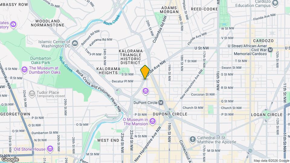 1724 21st St NW Map and Location Details