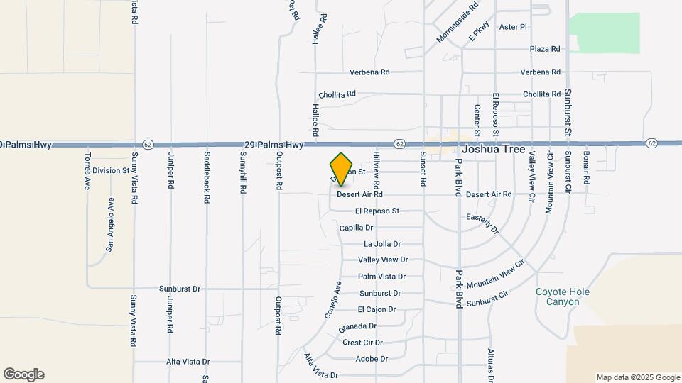 61478 Desert Air Rd-Unit -B Map and Location Details