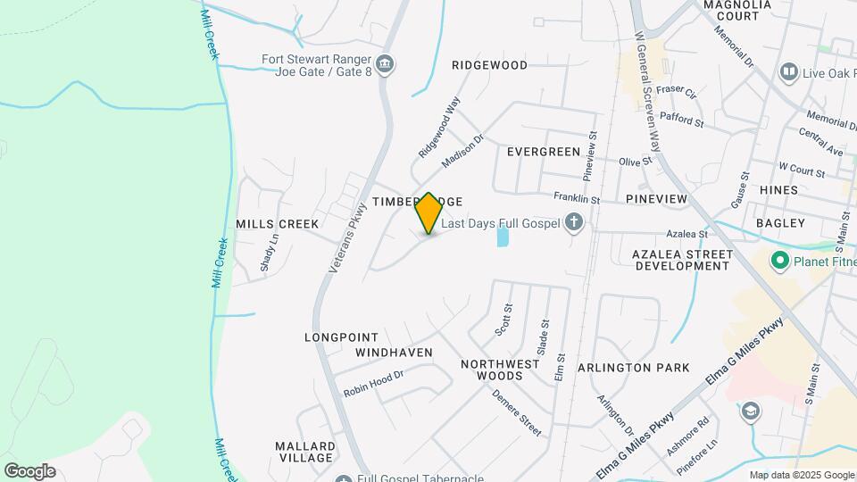 728 Timber Ridge Trail Map and Location Details