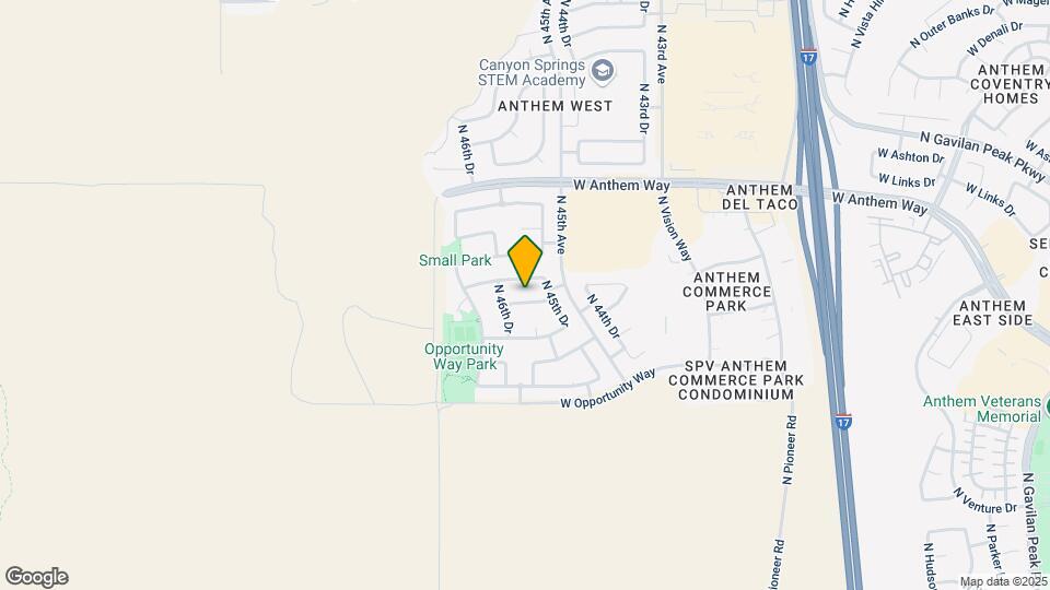 4522 W Ravina Ln Map and Location Details
