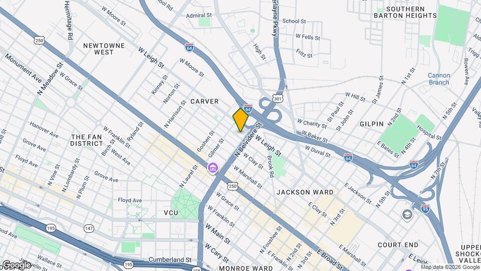 706 Catherine St Map and Location Details