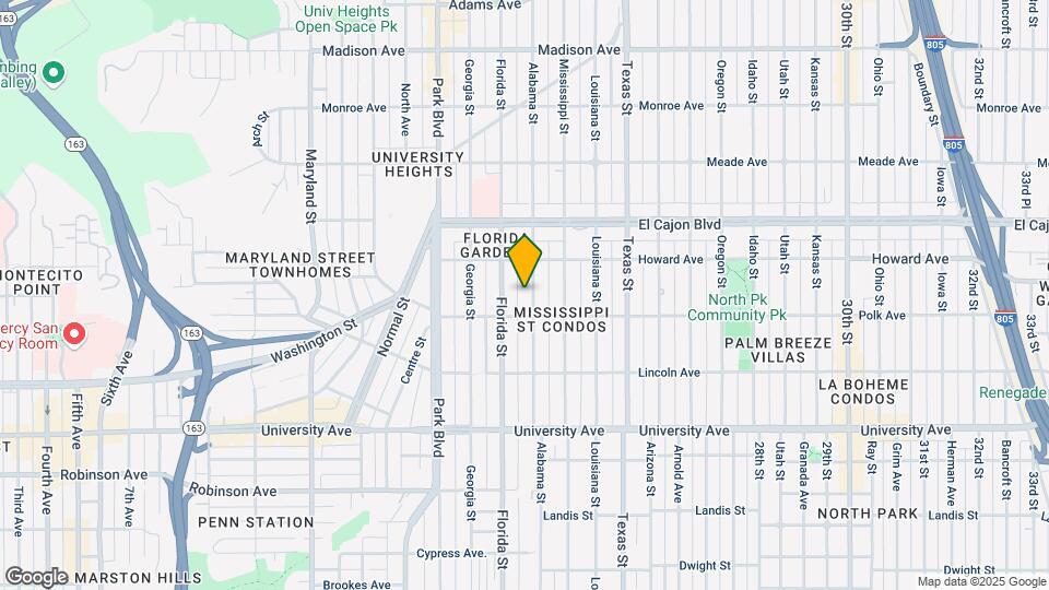 4136 Alabama St Mapa y Detalles de la Ubicación
