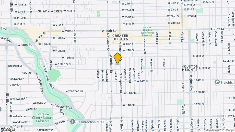 1514 Laird St Mapa y Detalles de la Ubicación