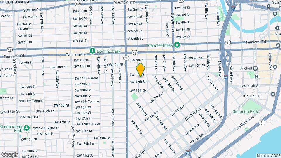 1129 SW 11th Ave Map and Location Details