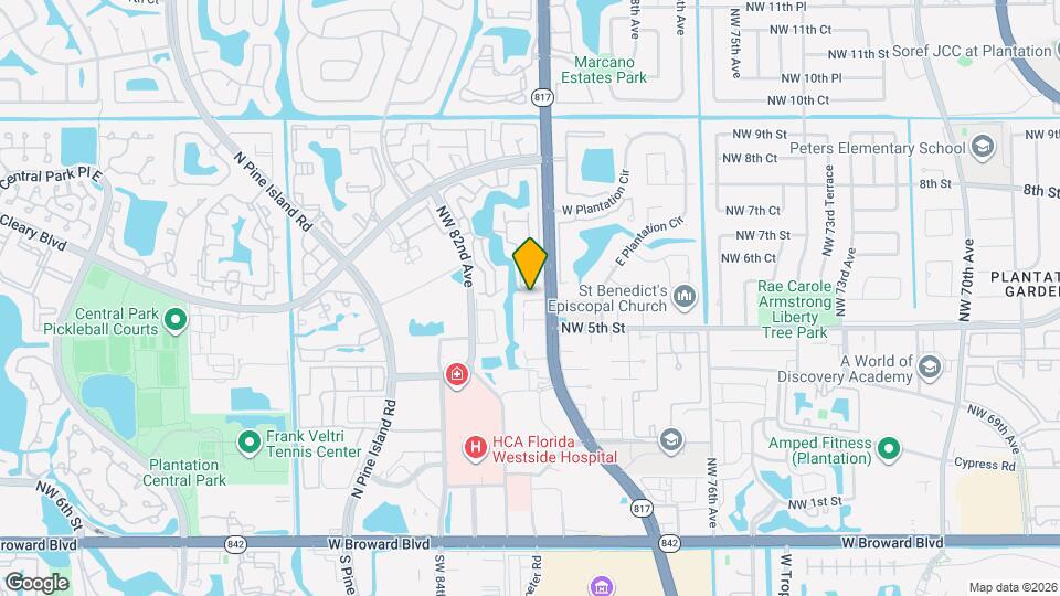 639 N University Dr Map and Location Details