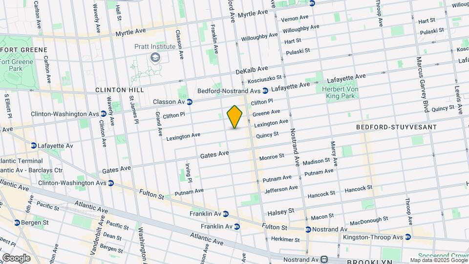 138A Lexington Ave Mapa y Detalles de la Ubicación