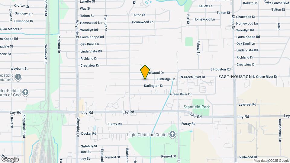 8306 Flintridge Dr Map and Location Details