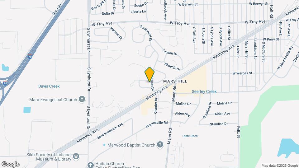 3420 Southwest Dr Map and Location Details