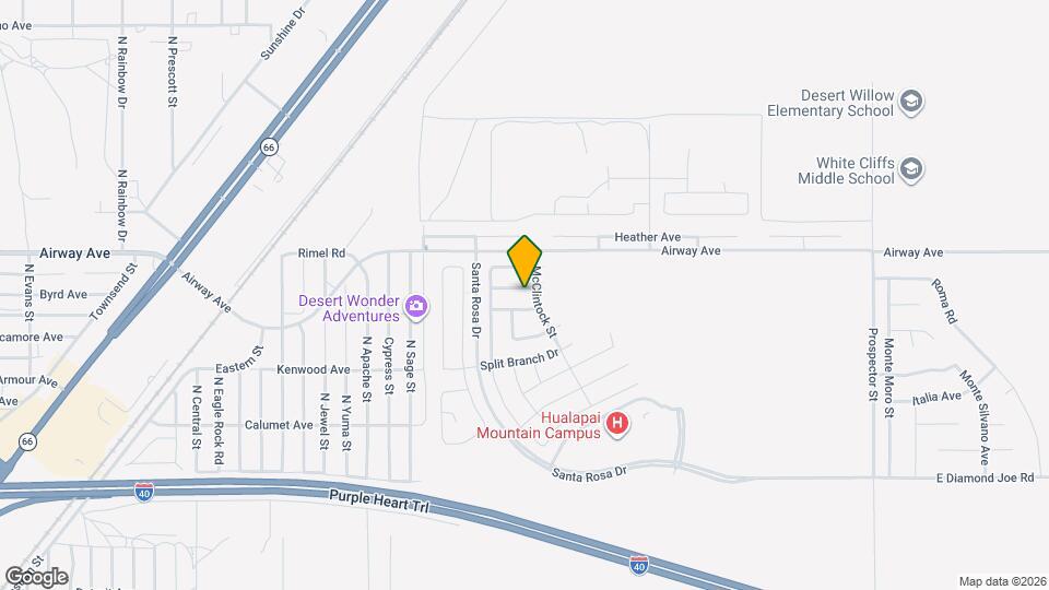 3618 Carolina Ave Mapa y Detalles de la Ubicación