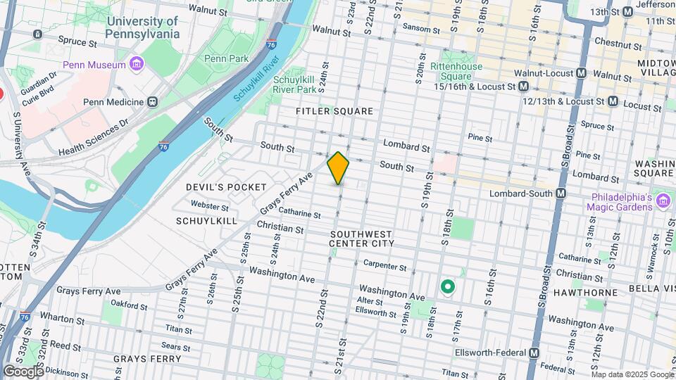 722 S 22nd St Map and Location Details