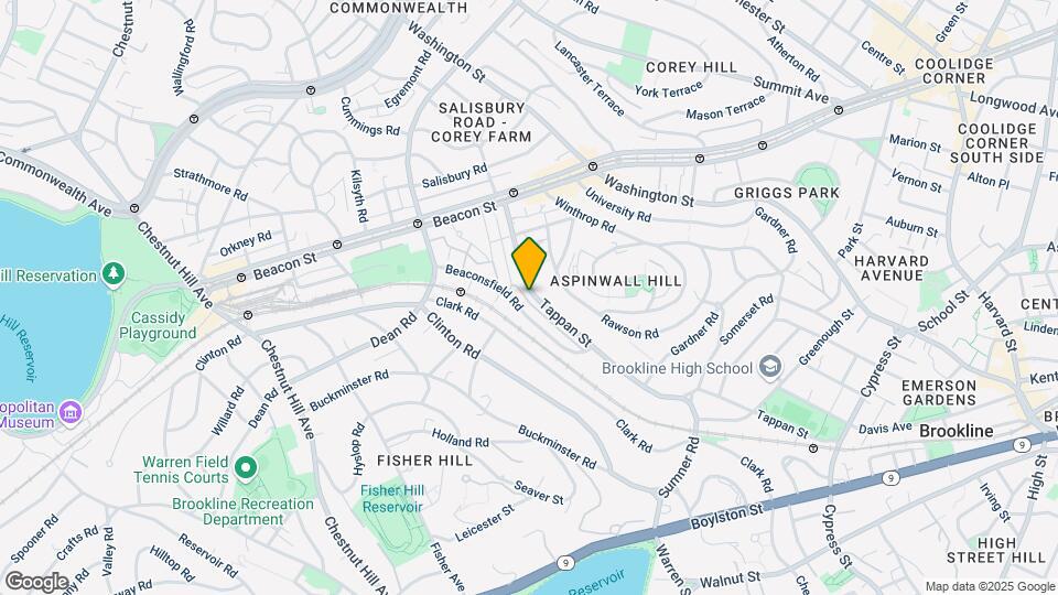 294 Tappan St, Unit 6 Map and Location Details