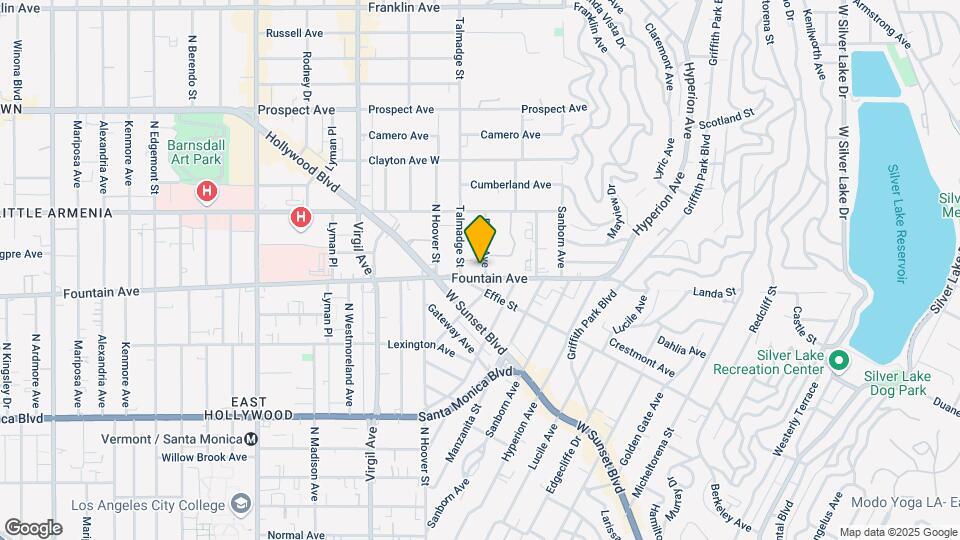 1307 Bates Ave Mapa y Detalles de la Ubicación