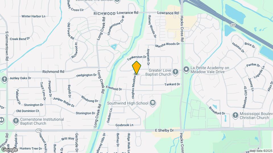 4446 Hughes Meadow Dr Map and Location Details