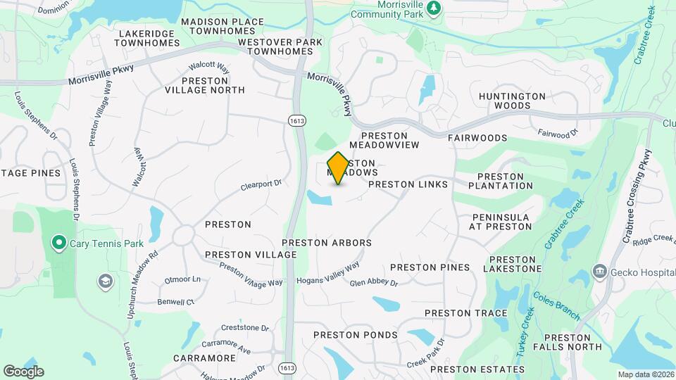 110 Palmer Meadow Ct Map and Location Details