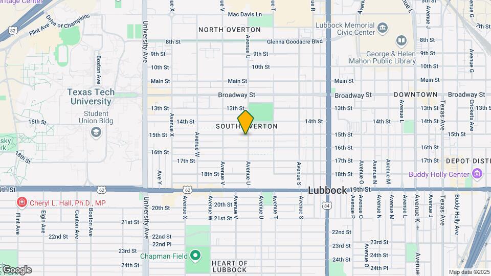 2101 15th St Map and Location Details