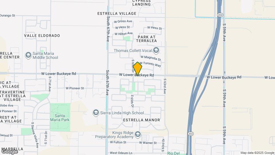 2810 S 65th Ave Map and Location Details