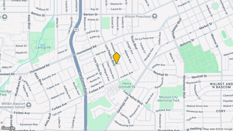 663 Los Padres Blvd Mapa y Detalles de la Ubicación