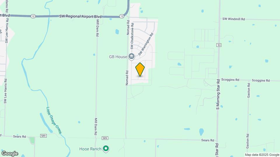 6905 SW Basswood Ave Map and Location Details