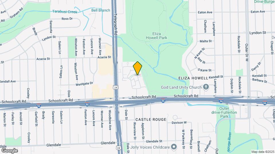 14137 Riverview St Map and Location Details