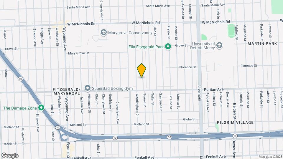 This beautifully updated 5-bedroom, 1-bath single-family home is ready for move-in! Map and Location Details