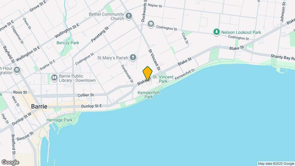 Kempenfeltview Apartments Map and Location Details