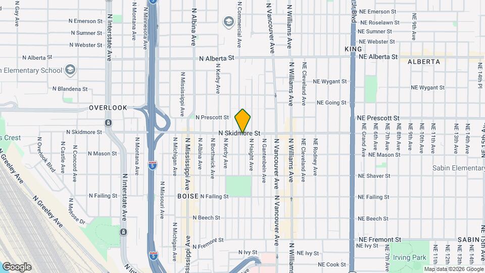426 N Skidmore St Map and Location Details
